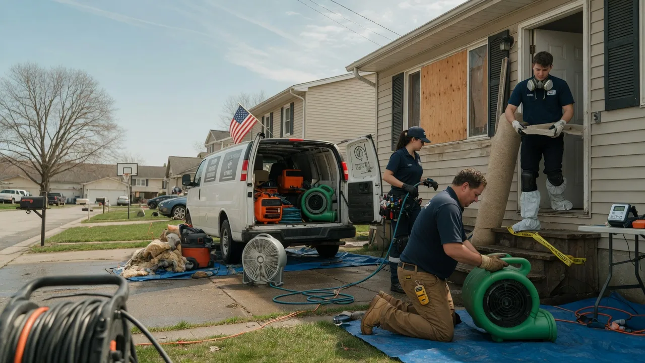 Water Damage Restoration in Baldwin, MI near me